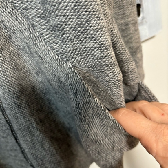 Kuhl Nova Gray Wool Blend Open Front Wrap Cardigan - Picture 8 of 10